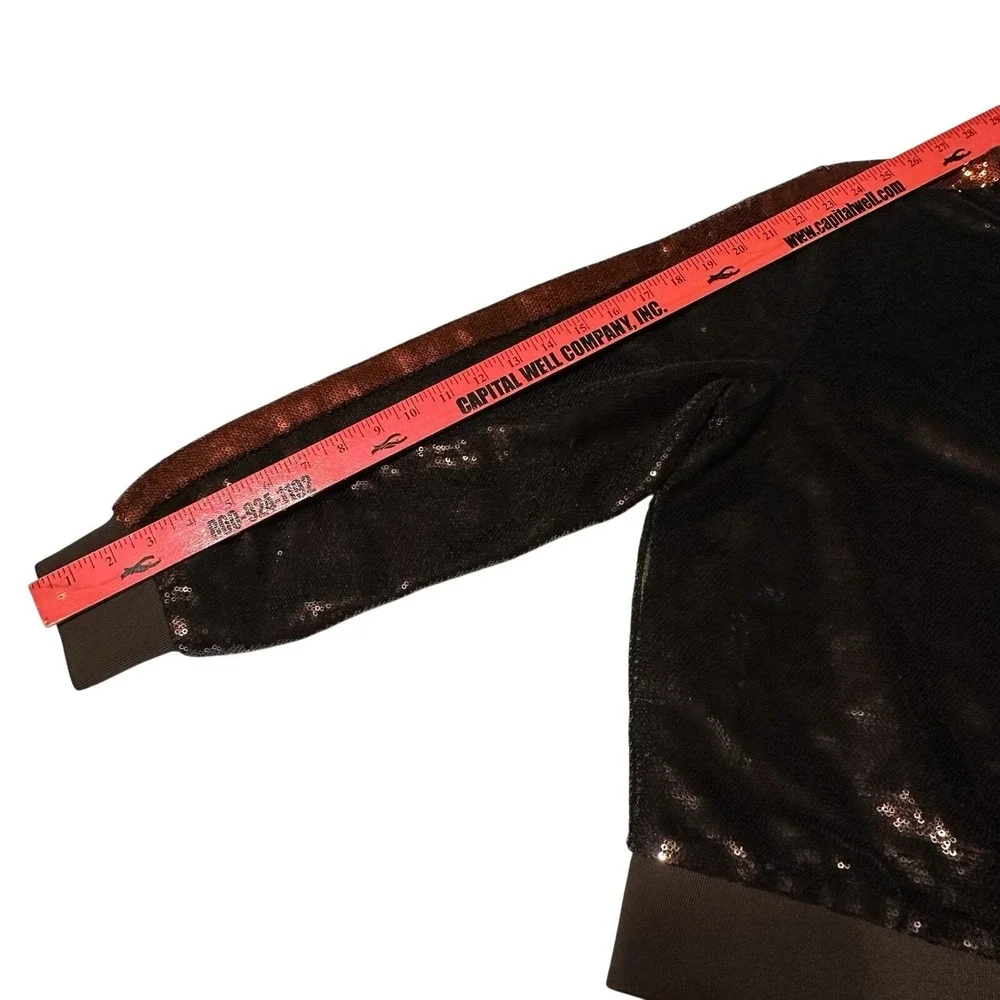 NWOT Wild Collective NFL Cleveland Browns Women's Sequin Jacket Size S MSRP $160
